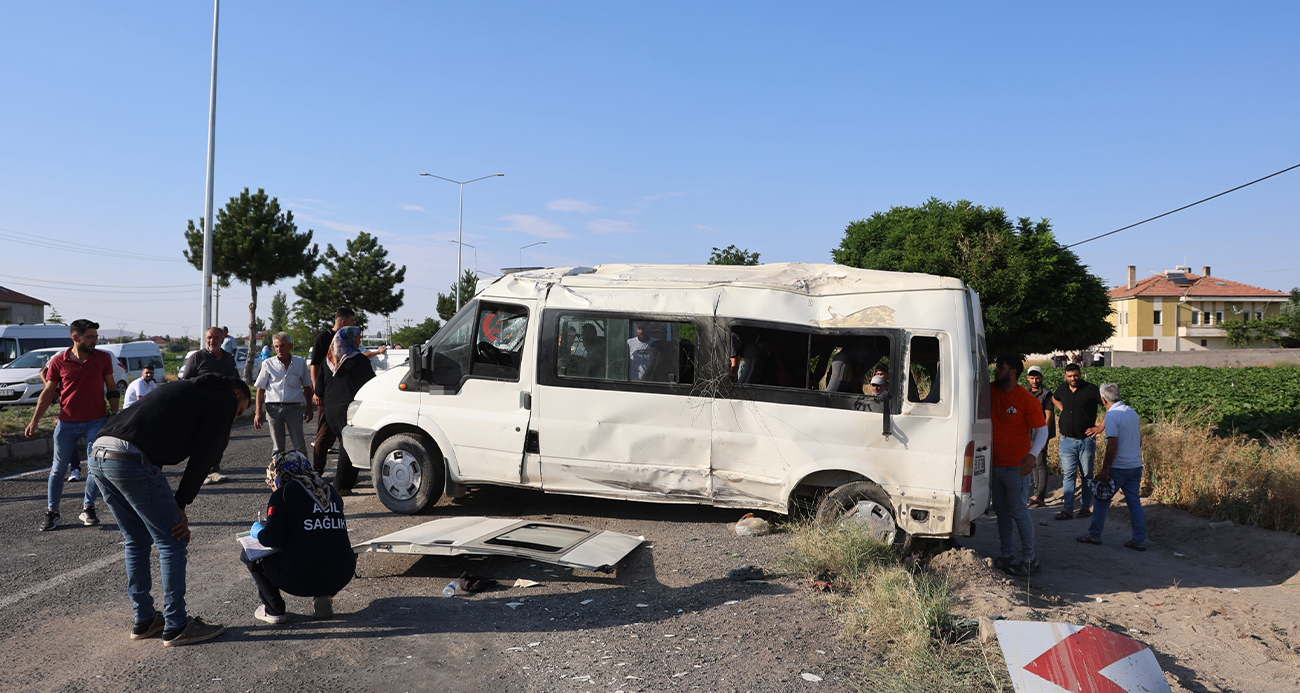 Nevşehir’de Minibüs Kazası: 9 Yaralı