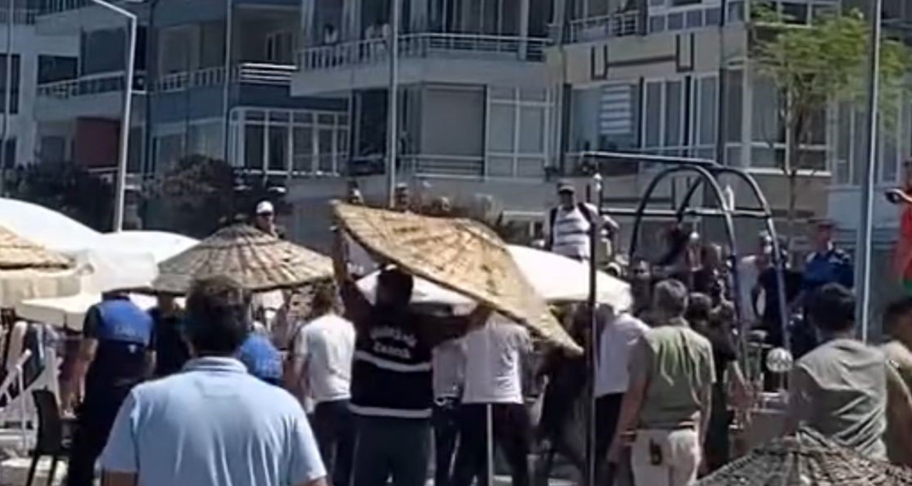 Bursa Mudanya’da Şezlong Çatışması: Zabıta ve İşletme Sahipleri Arasında Gerginlik