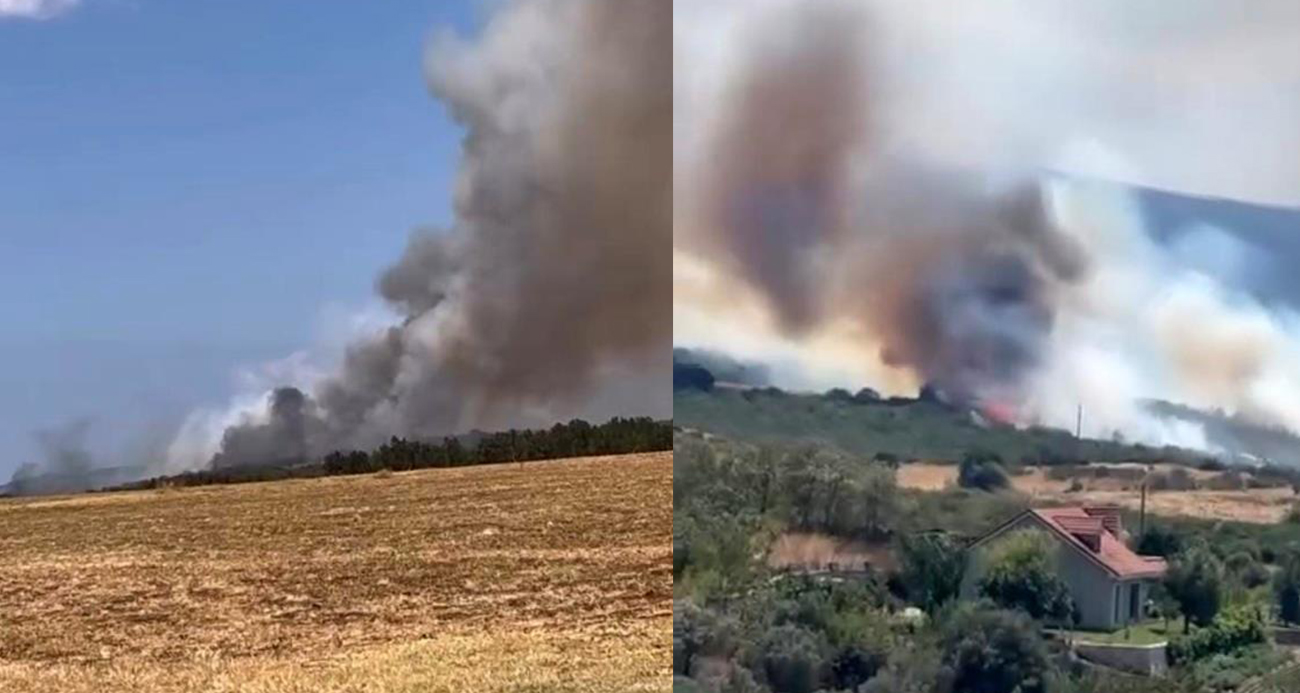 Bursa Nilüfer’de Orman Yangınına Hızlı Müdahale