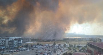 Çanakkale’de Orman Yangını Nedeniyle Boğaz Trafiği Kapatıldı