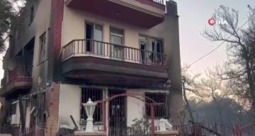 Çanakkale’de Orman Yangınında Üç Köy Tahliye Edildi