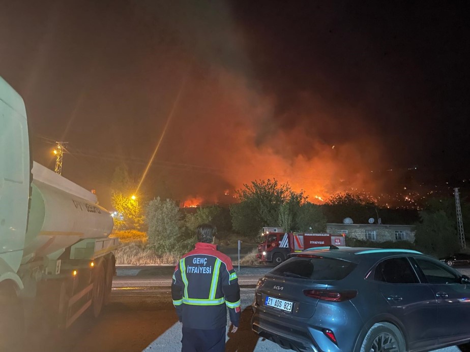 Diyarbakır’da Lice ve Hani İlçelerindeki Yangın Kontrol Altına Alındı