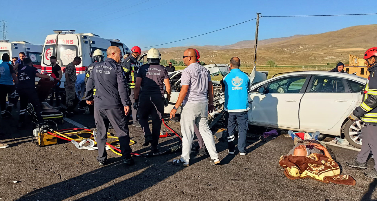 Erzurum’da Acı Kaza: Dört Can Kaybı