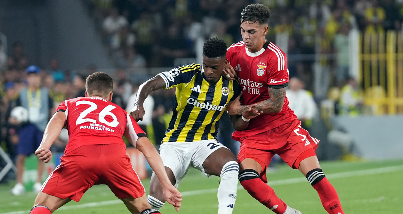 Fenerbahçe, Şampiyonlar Ligi’nde Benfica ile Berabere Kaldı