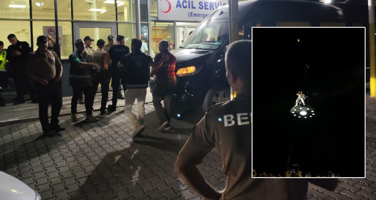 Festivalde Sahne Alan Rapçi Çakal, Havai Fişek Sandığı Saçmalarla Yaralandı