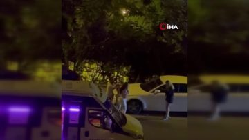 İstanbul Esenyurt’ta Alkol Etkisindeki Bir Kişi Araçlara Zarar Verdi