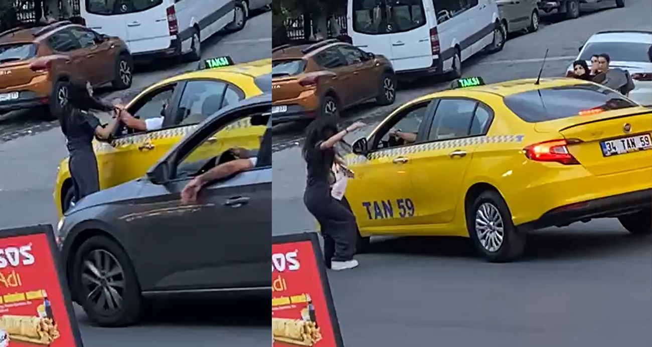 İstanbul Esenyurt’ta Şiddetli Tartışmanın Ardından Genç Kızı Yumrukladığı İddia Edilen Taksici Kaçtı