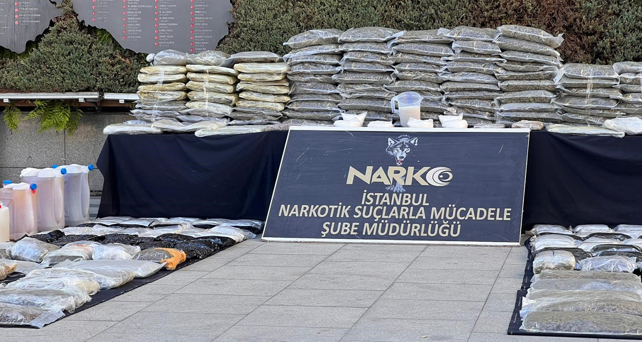 İstanbul’da Büyük Uyuşturucu Operasyonu: Tonlarca Madde Ele Geçirildi