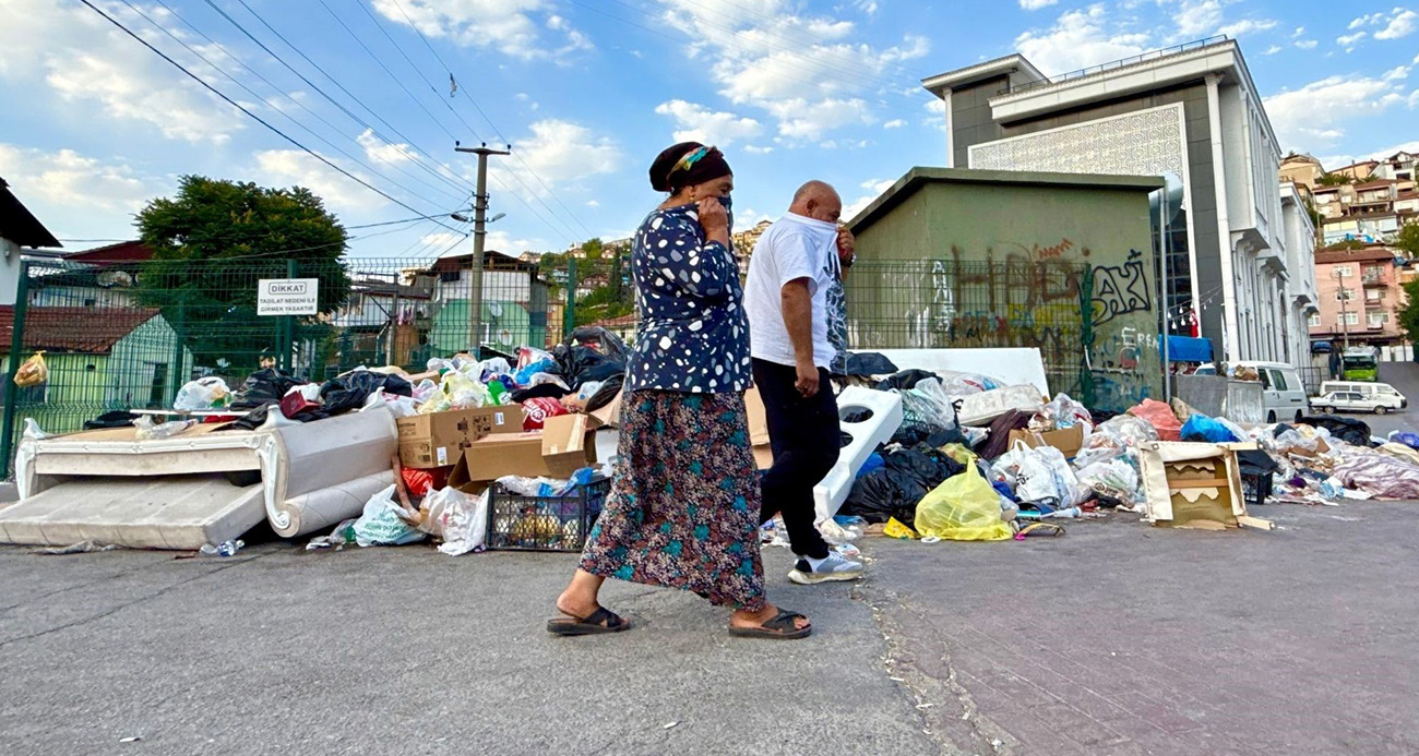 İzmit’te Çöp Krizi: Mahalleli İsyan Ediyor
