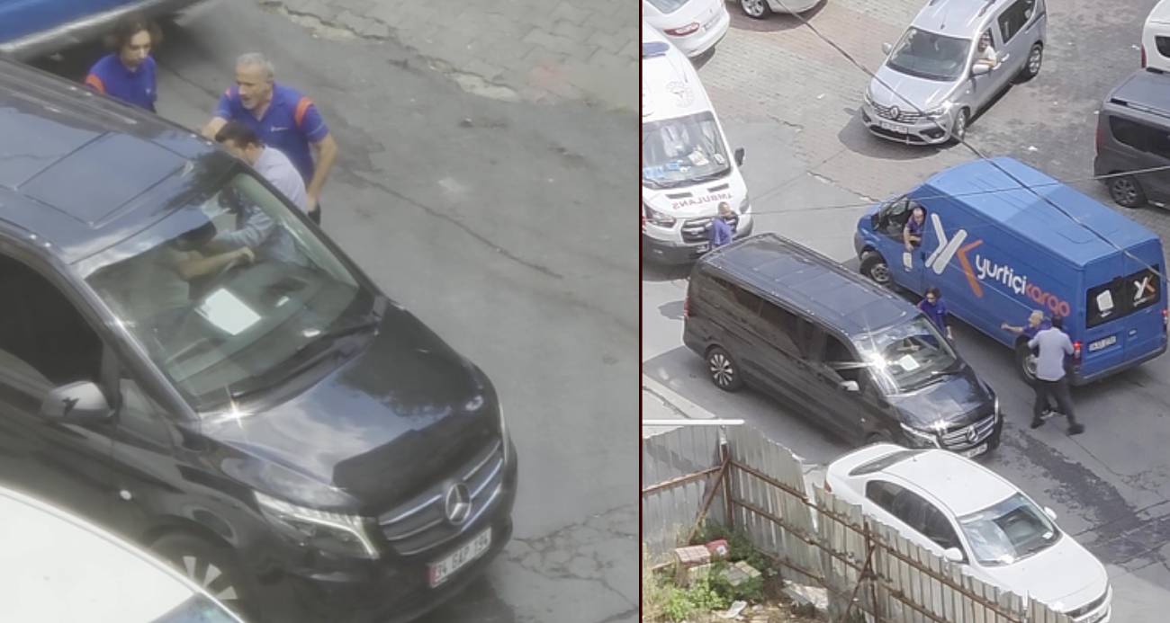 Kağıthane’de Ambulansın Geçişine Engel Olan Sürücüler Kamerada
