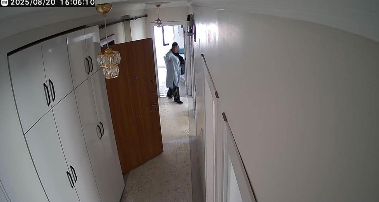Kocaeli’de Apartman Dairesine Giren Soyguncu Kadınlar Güvenlik Kamerasında Yakalandı