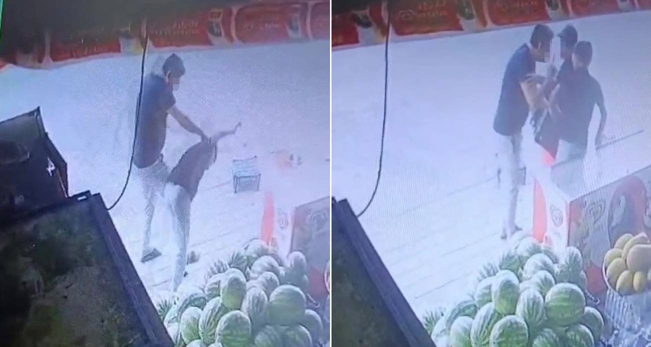 Market Çalışanı Çocuğa Müşteri Şiddeti