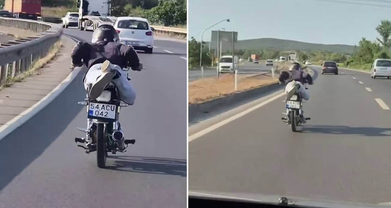 Sakarya’da Tehlikeli Motosiklet Sürüşü Trafik Güvenliğini Tehdit Ediyor