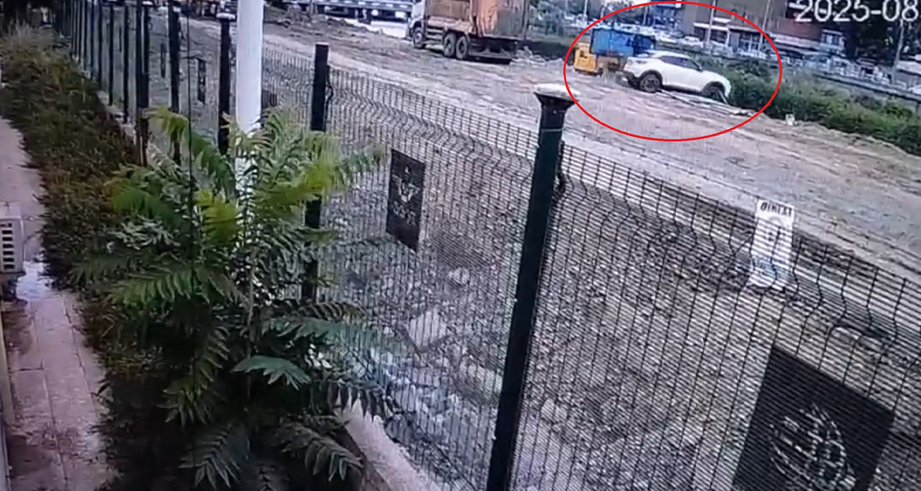 Samsun’da Korku Dolu Anlar: SUV Tipi Araç Irmağa Düştü