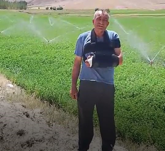 Sivas’ta Çiftçilere Sulama Desteği ile Tarım Alanları Genişliyor