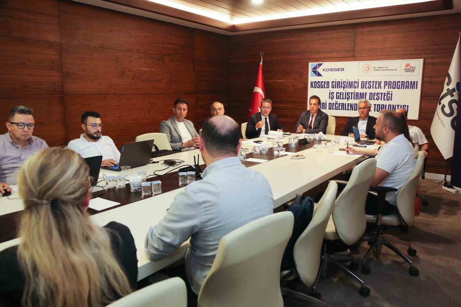 Sivas’ta Girişimci Destek Programı Jürisi Projeleri Değerlendirdi