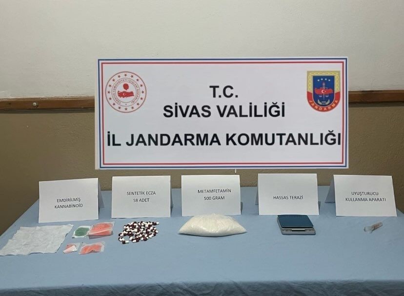 Sivas’ta Uyuşturucu ile Mücadelede Büyük Başarı: 1 Kişi Tutuklandı