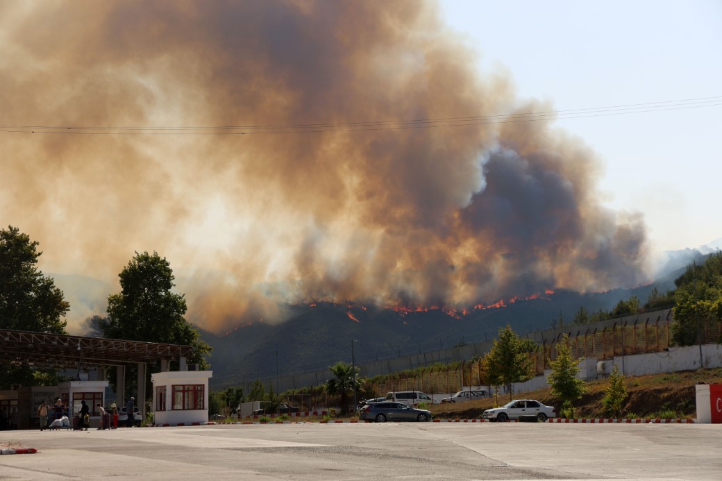 Suriye’den Başlayan Yangın Hatay’a Ulaştı