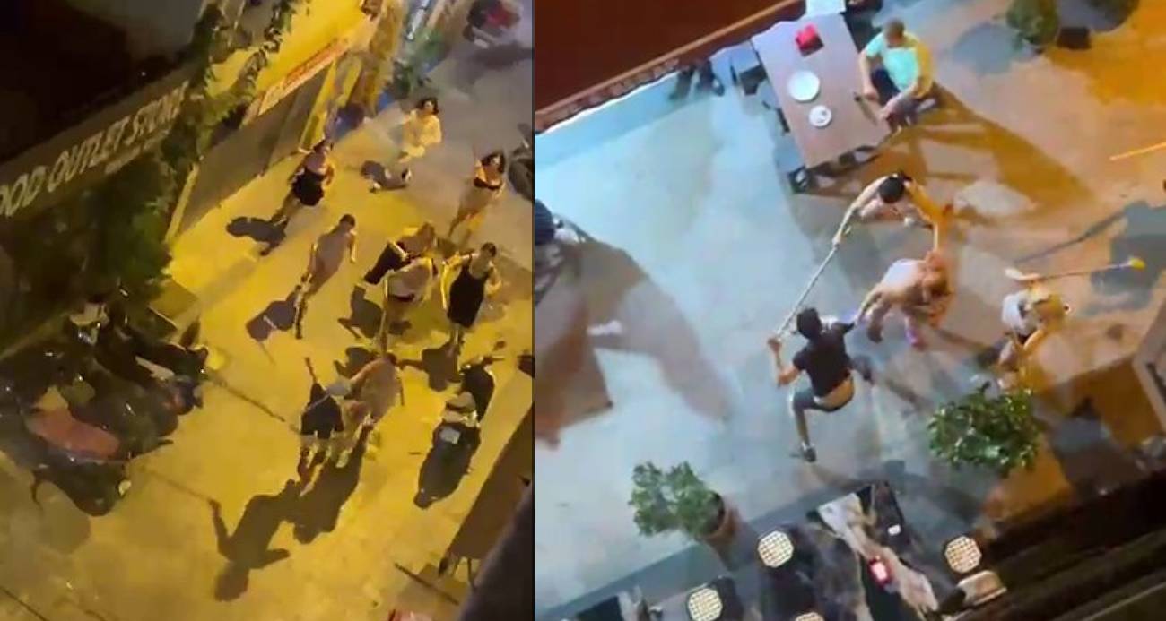 Taksim’de Sokak Ortasında Şiddetli Saldırı: Olay Anı Kamerada