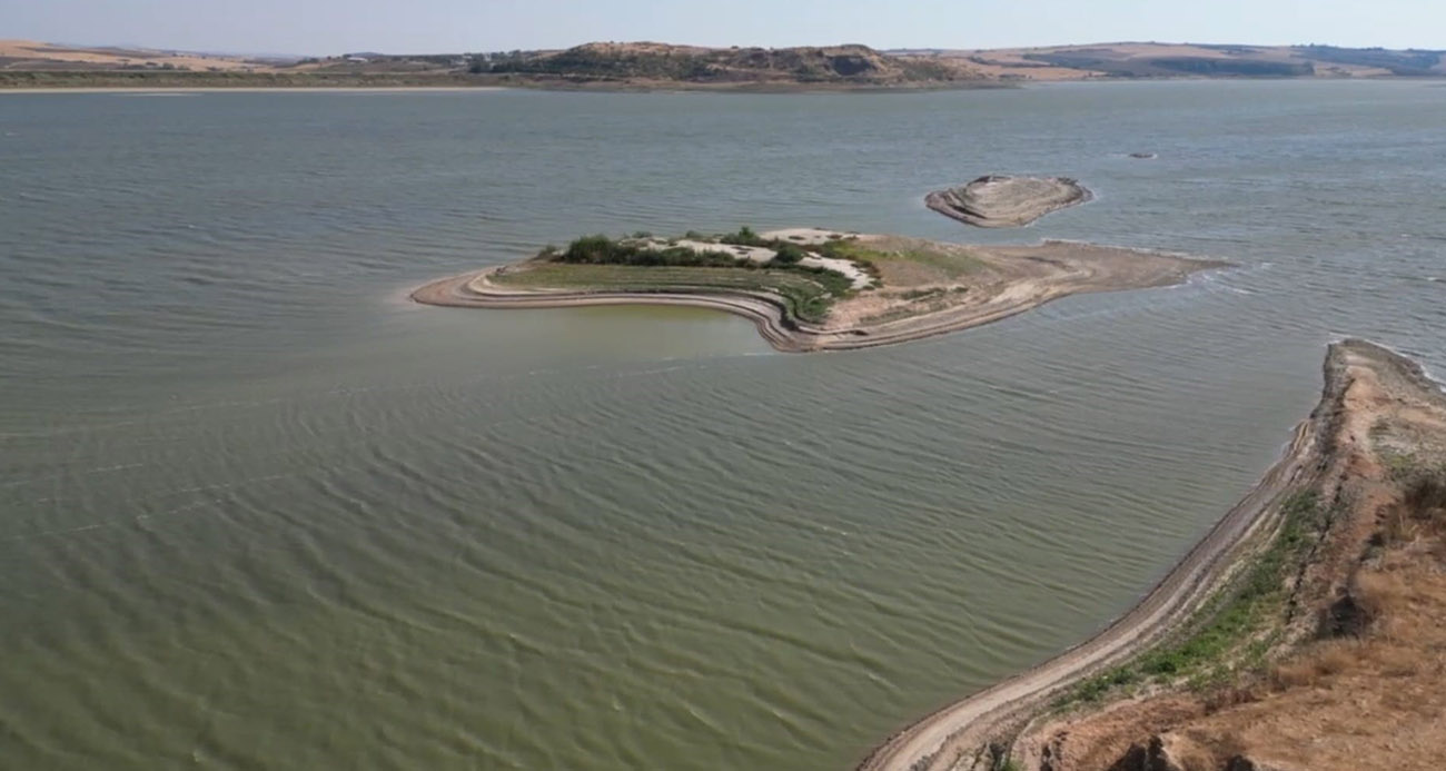 Tekirdağ Karaiğdemir Barajı’nda Su Seviyesi Alarm Veriyor