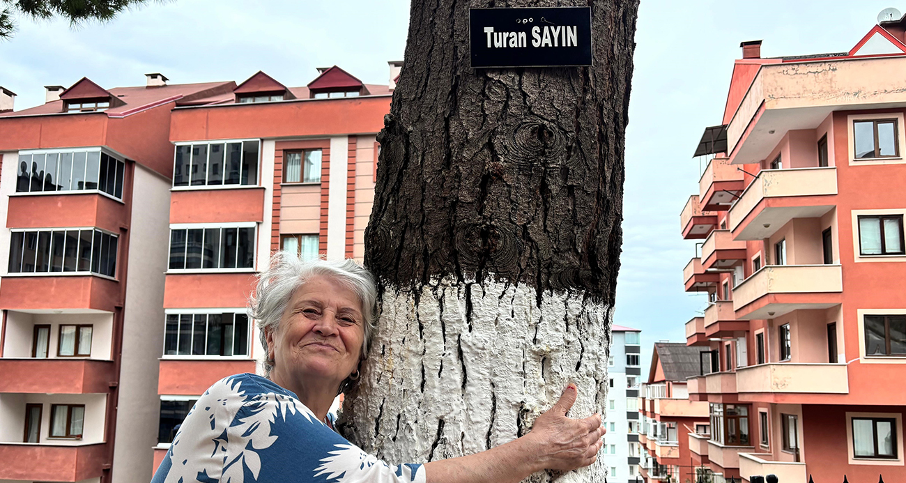 Trabzon’da Anlamlı Hatıra: Site Bahçesine Vefa Plakaları