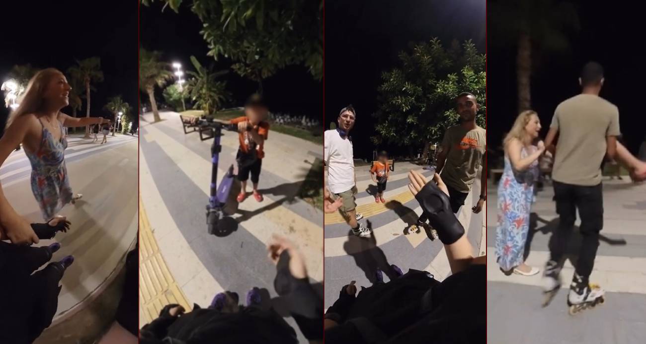 Alanya’da Kaybolan Çocuk, Patenli Rus Kadının Yardımıyla Bulundu