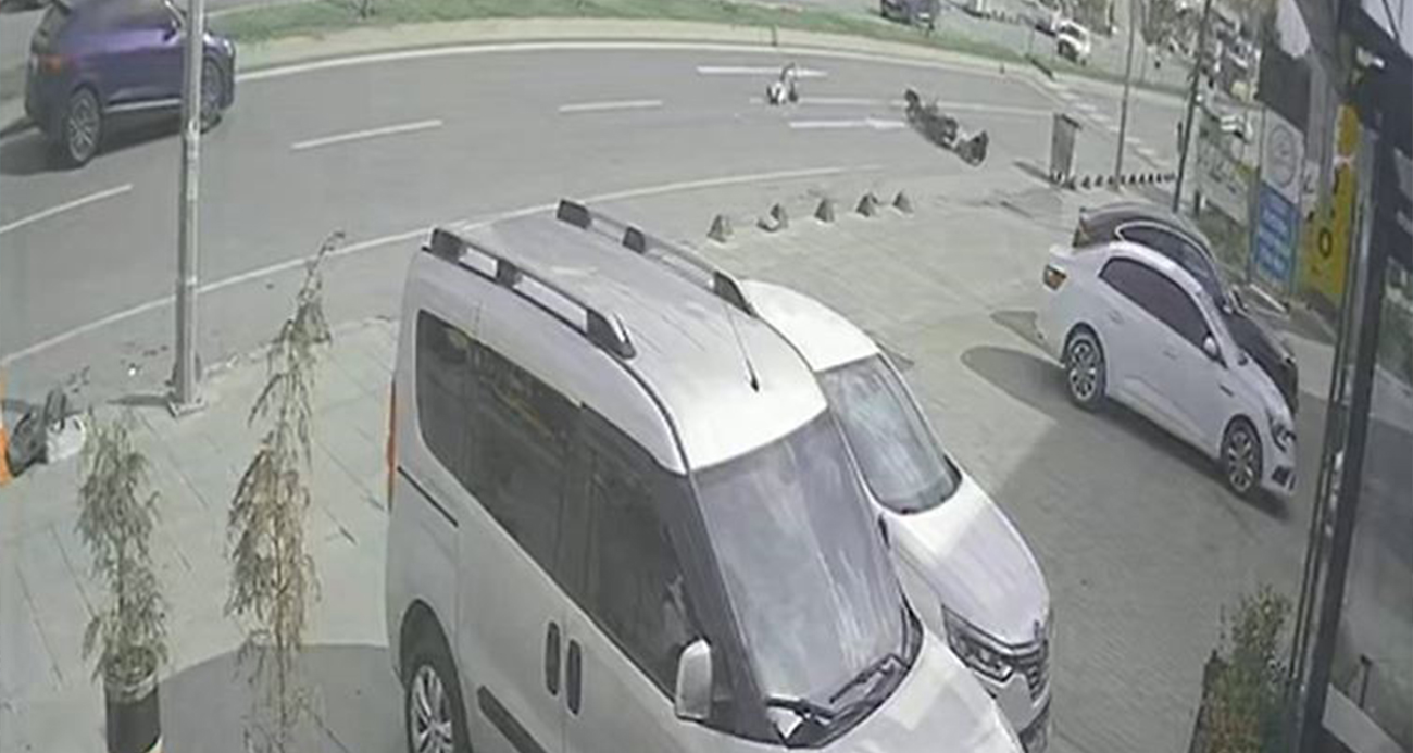 Arnavutköy’de Engelli Vatandaşa Motosiklet Çarptı