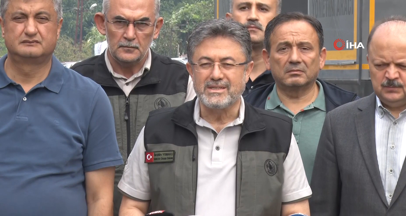 Bakan Yumaklı Orman Yangınları Hakkında Bilgi Verdi: Kontrol Altına Alındı