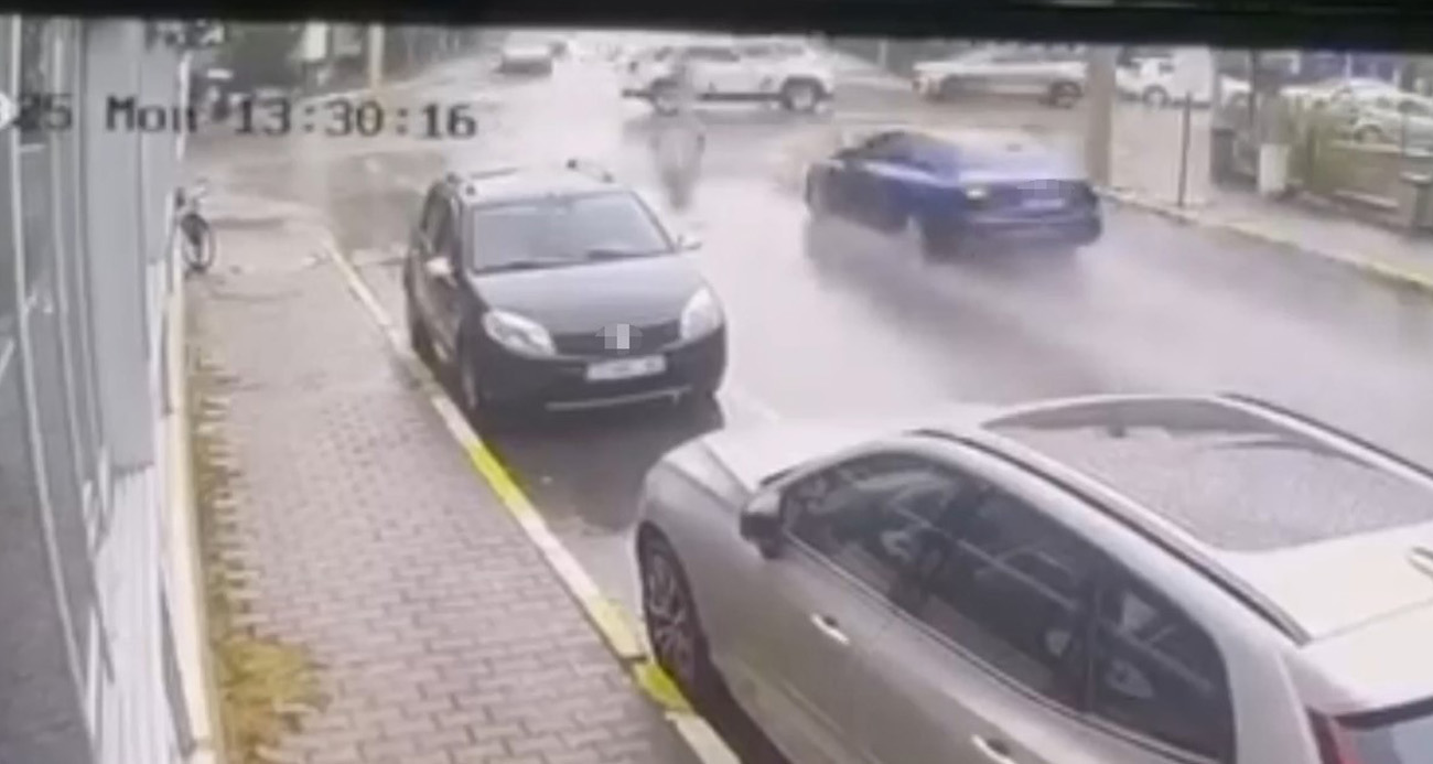 Balıkesir’de Kontrolden Çıkan Sürücü Dehşet Saçtı