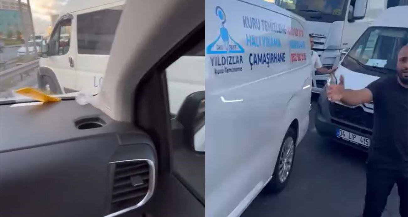 Beylikdüzü’nde Trafikte Gergin Anlar: Emniyet Şeridi Kullanıp Saldıran Servis Şoförleri