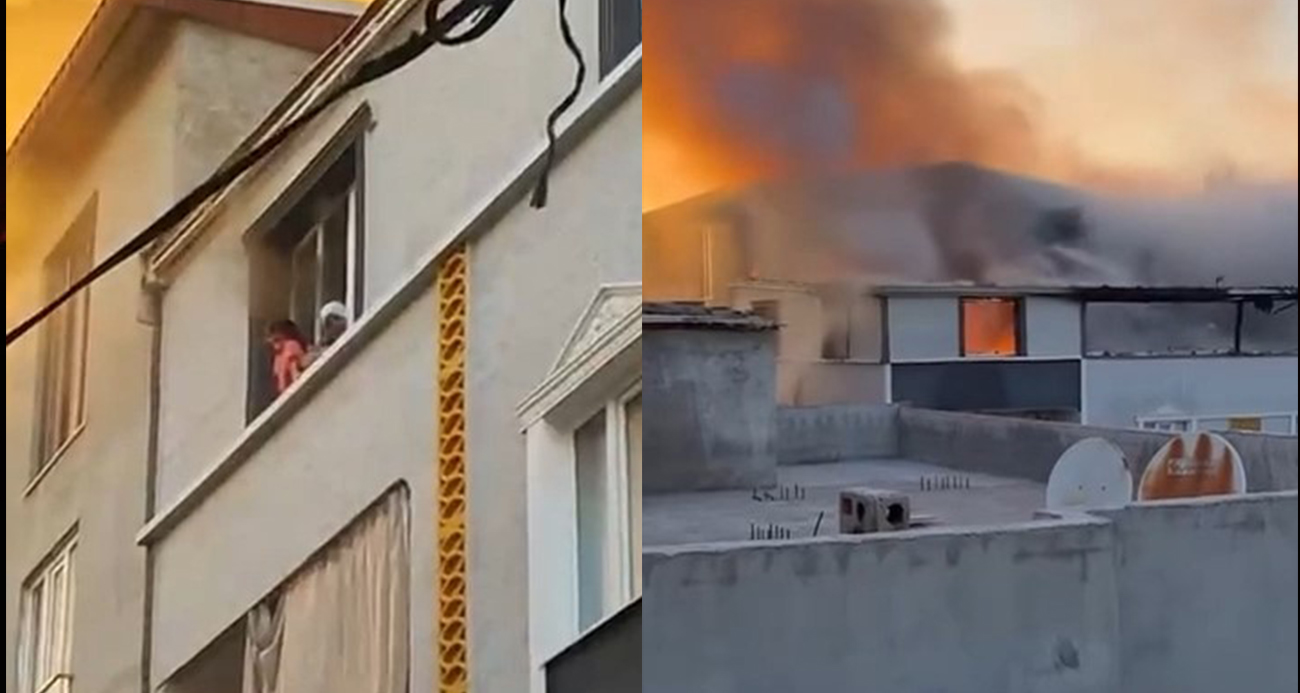 Bursa Yıldırım’da Büyük Yangın: Anneanne, Torununu Alevler Arasından Kurtardı