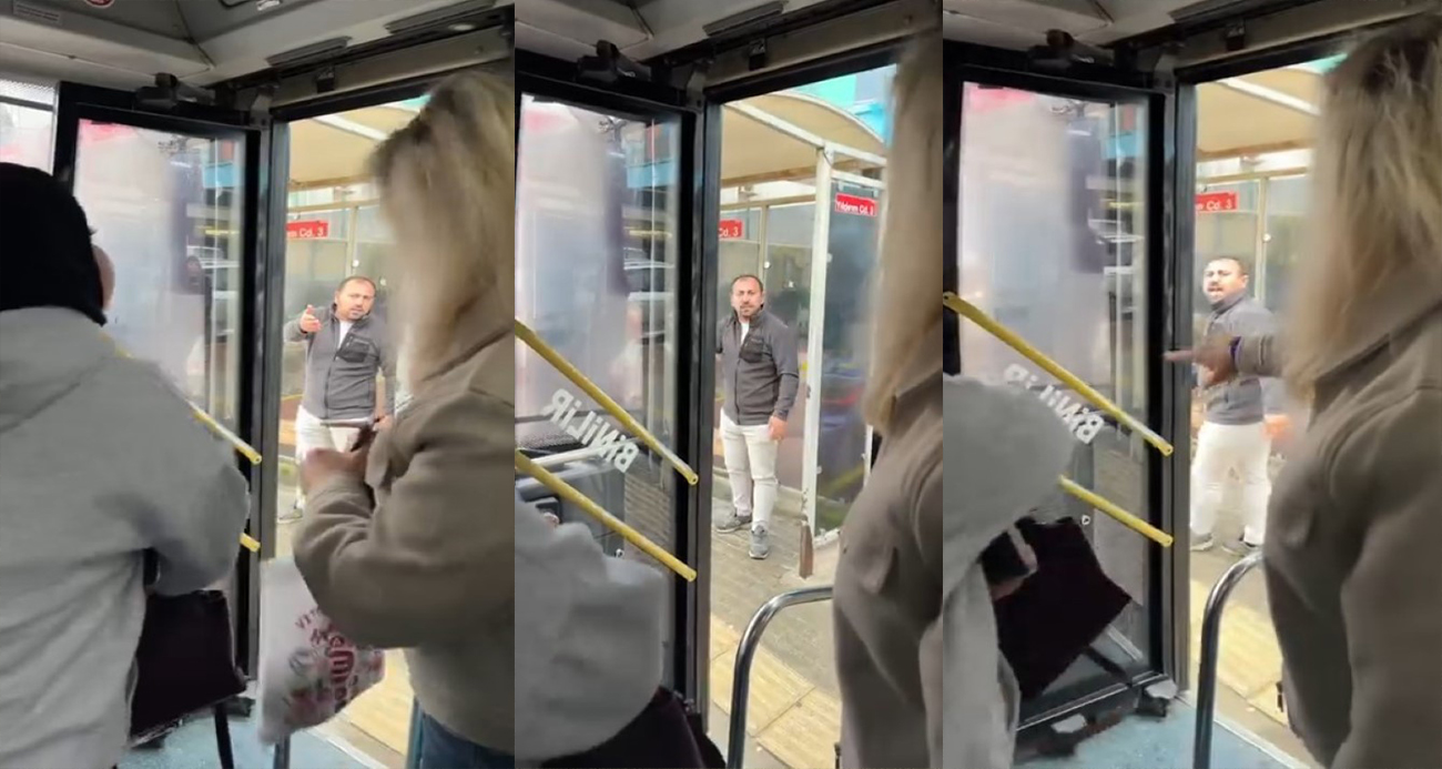 Bursa’da Otobüs Sürücüsü ve Yolcular Arasında Gergin Anlar