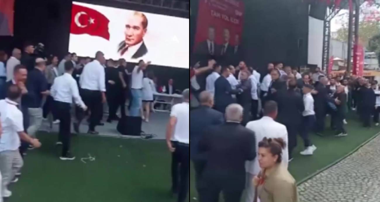 CHP Esenyurt İlçe Kongresinde Gergin Anlar: Kavga Çıktı