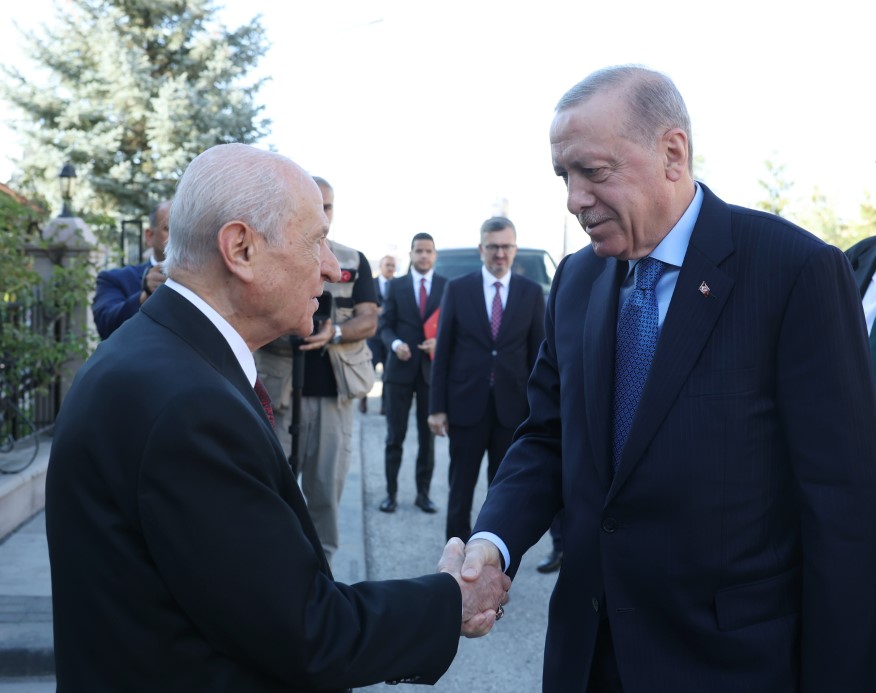 Cumhurbaşkanı Erdoğan ile MHP Lideri Bahçeli’nin Önemli Görüşmesi