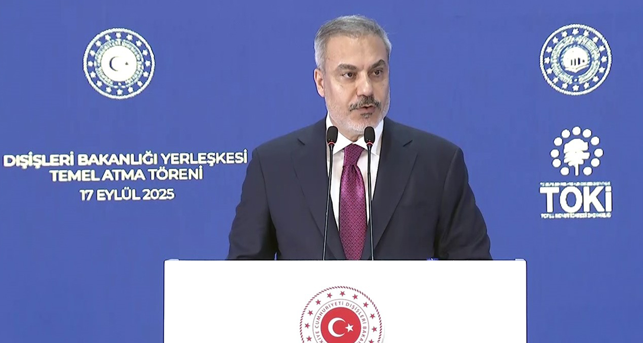Dışişleri Bakanı Hakan Fidan, Yeni Bakanlık Binasının Temel Atma Törenine Katıldı