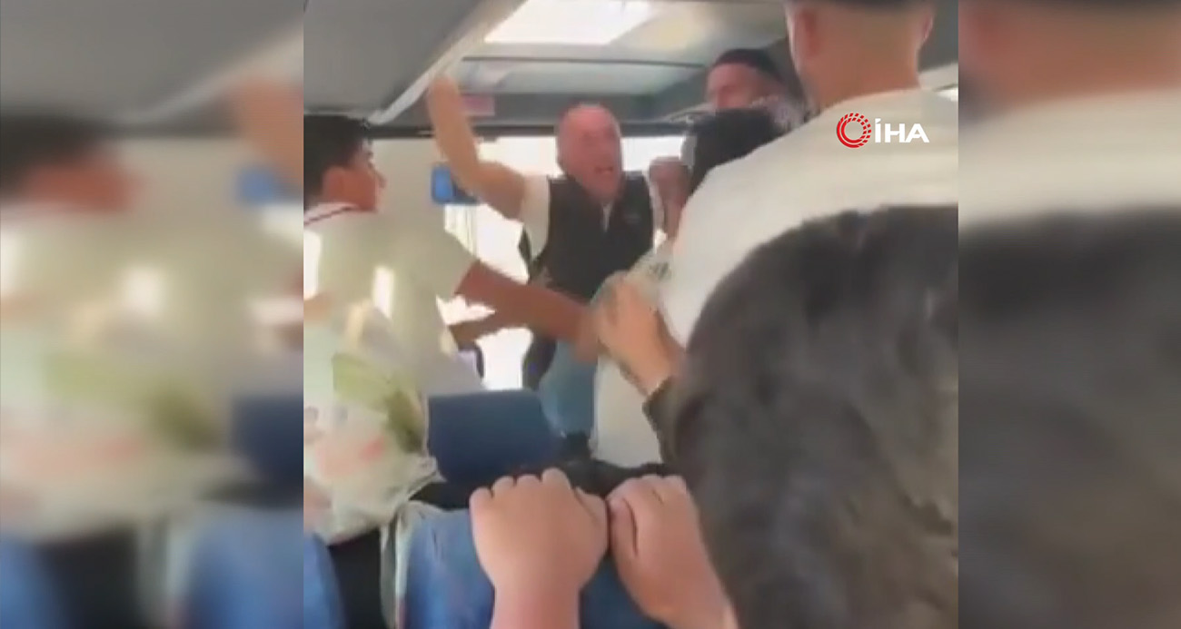 Elazığ’da Yolcu ile Otobüs Şoförü Arasında Kavga Çıktı