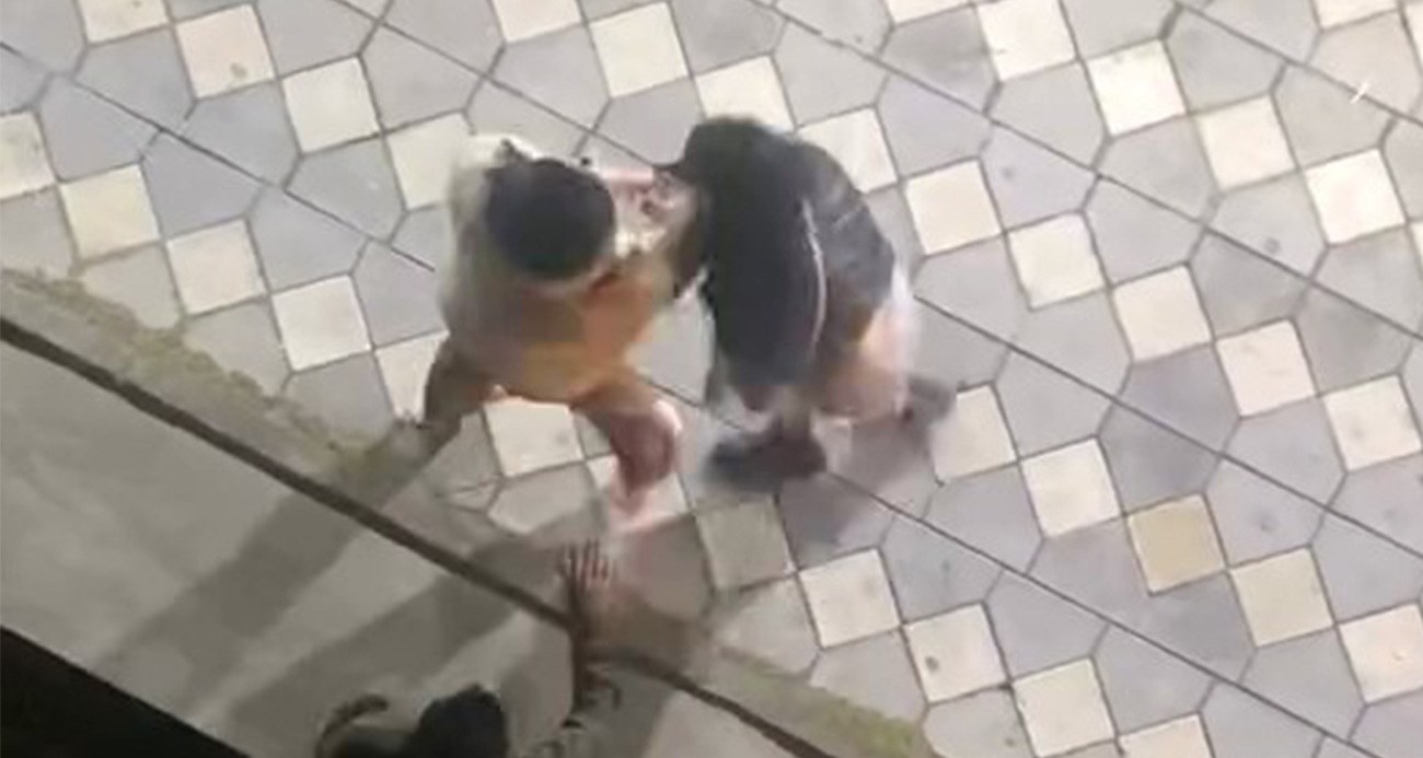 Esenyurt’ta İki Kadın Arasında Çıkan Kavga Görüntülendi