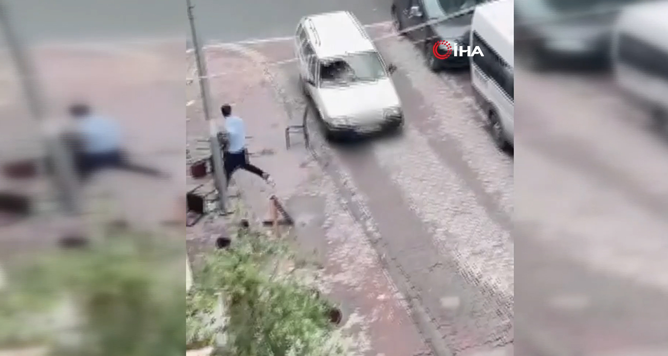Esenyurt’ta Sokak Kavgası Dehşeti Kameralara Yansıdı