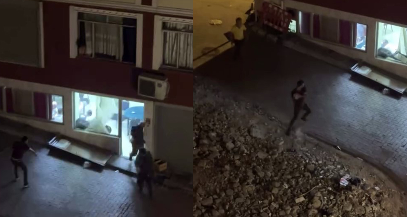Fatih’te Bir Kahvehanede Kaldırım Taşıyla Saldırı