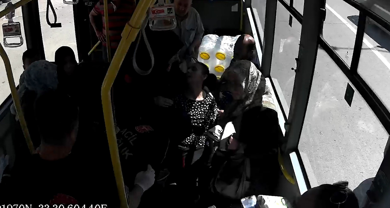 Kırıkkale’de Otobüs Şoförü Hayat Kurtardı
