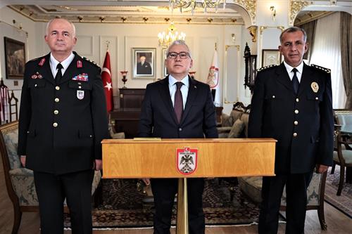 Sivas’ta Güvenlik ve Asayiş Toplantıları Gerçekleştirildi