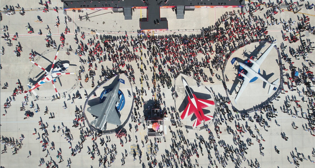 TEKNOFEST’in Göz Alıcı Etkinlik Alanı Gökyüzünden Görüntülendi