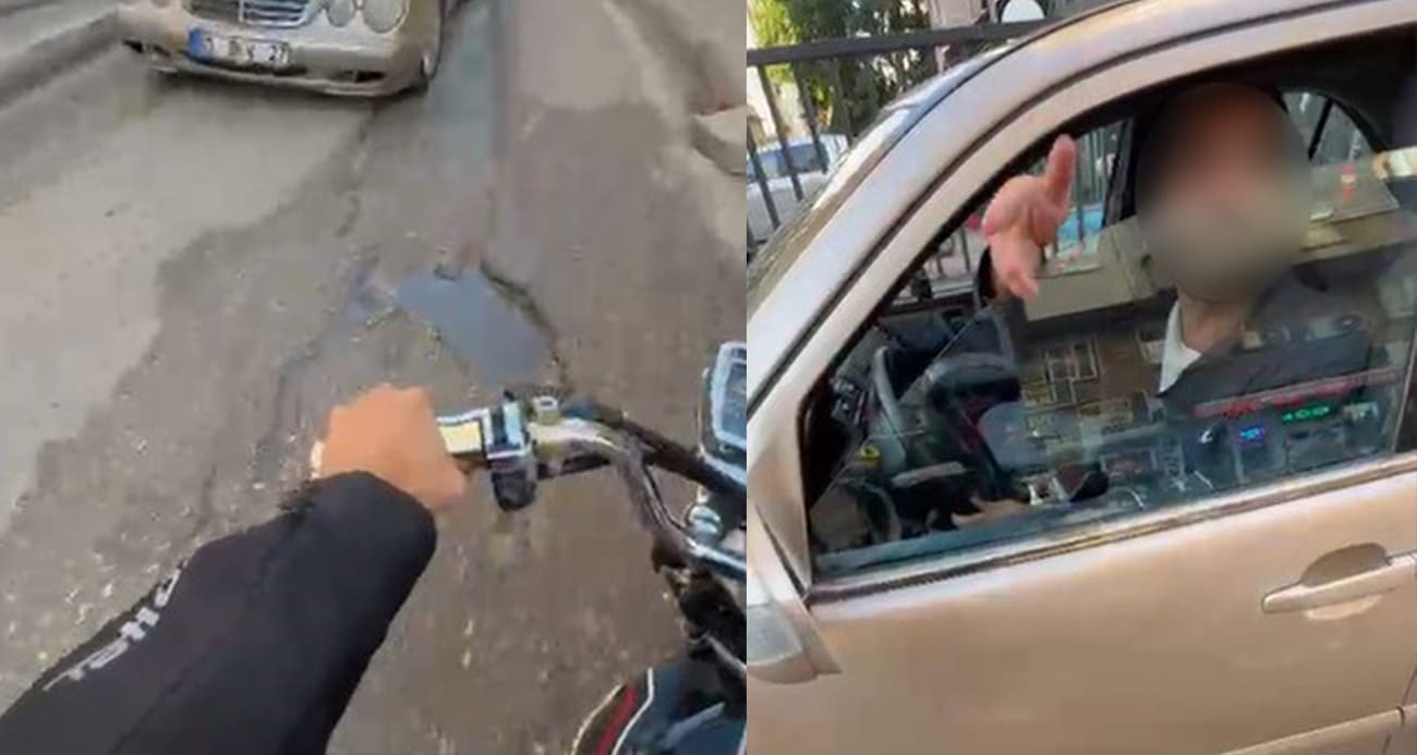 Adana’da Trafik Kurallarını Hiçe Sayan Sürücüden Şaşırtan Sözler