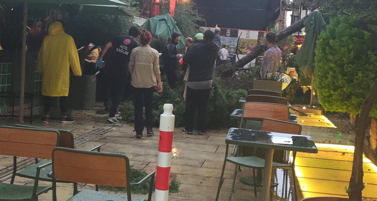 Antalya’da Şiddetli Sağanak ve Rüzgar Felaketi: 3 Yaralı