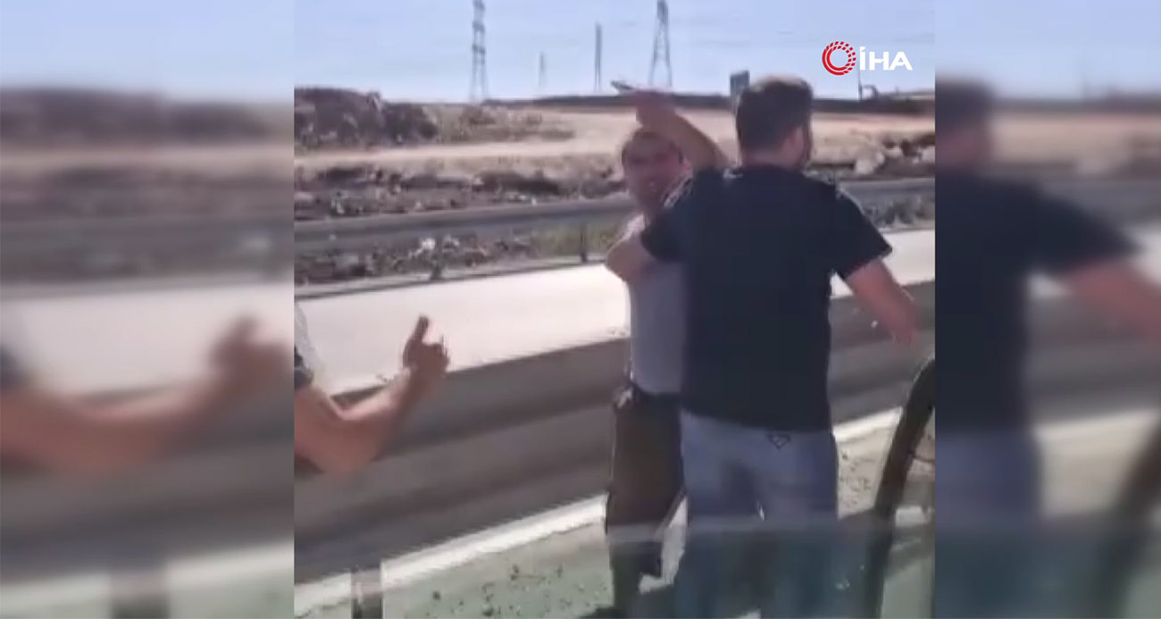 Arnavutköy’de Yol Verme Meselesi Sopalı Çatışmaya Dönüştü