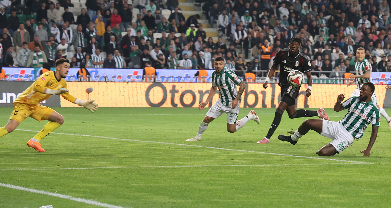 Beşiktaş, Konyaspor’u 2-0 Mağlup Ederek 3 Puanın Sahibi Oldu