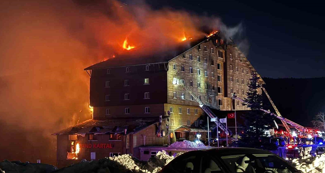 Bolu Grand Kartal Otel Yangını Davasında Karar Çıktı: 11 Sanığa Ağırlaştırılmış Müebbet