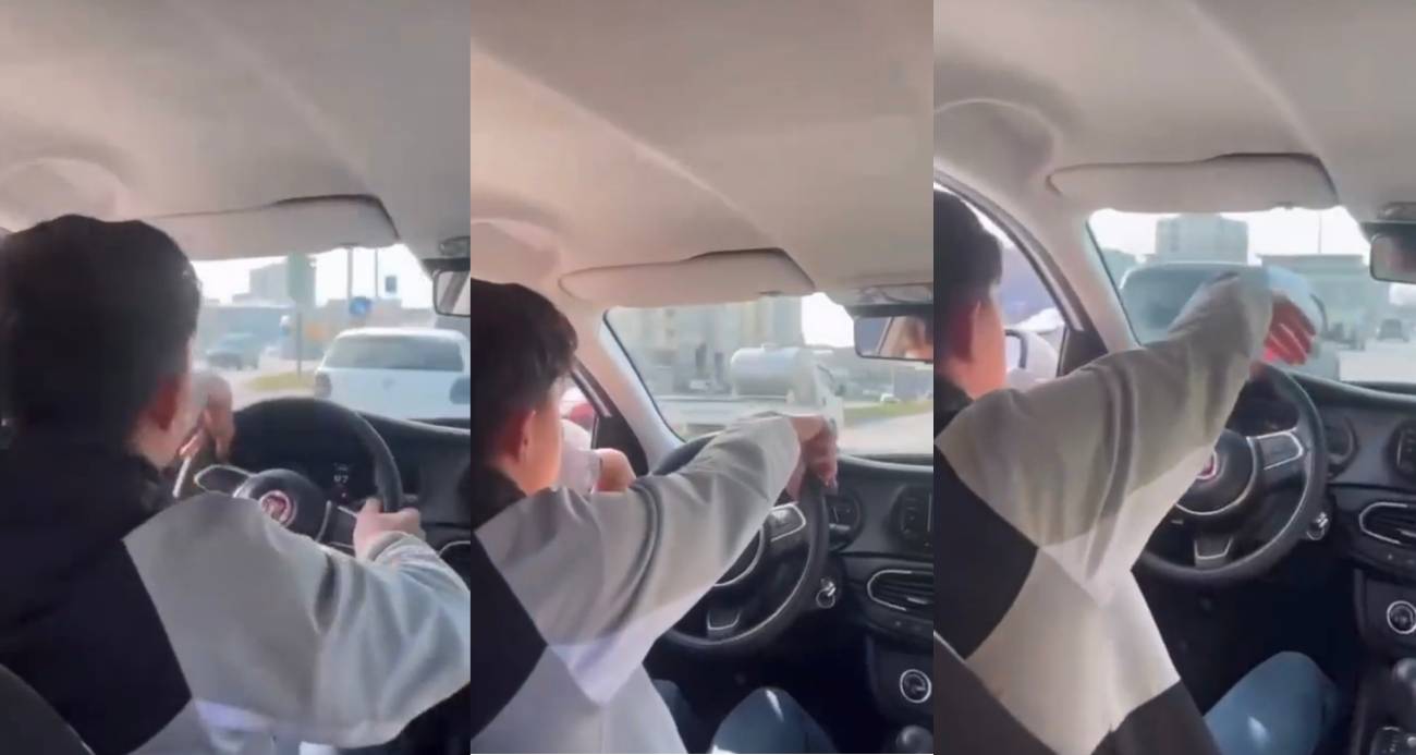 Bursa’da Trafikte Tehlike Saçan ‘Makas’ Manevraları