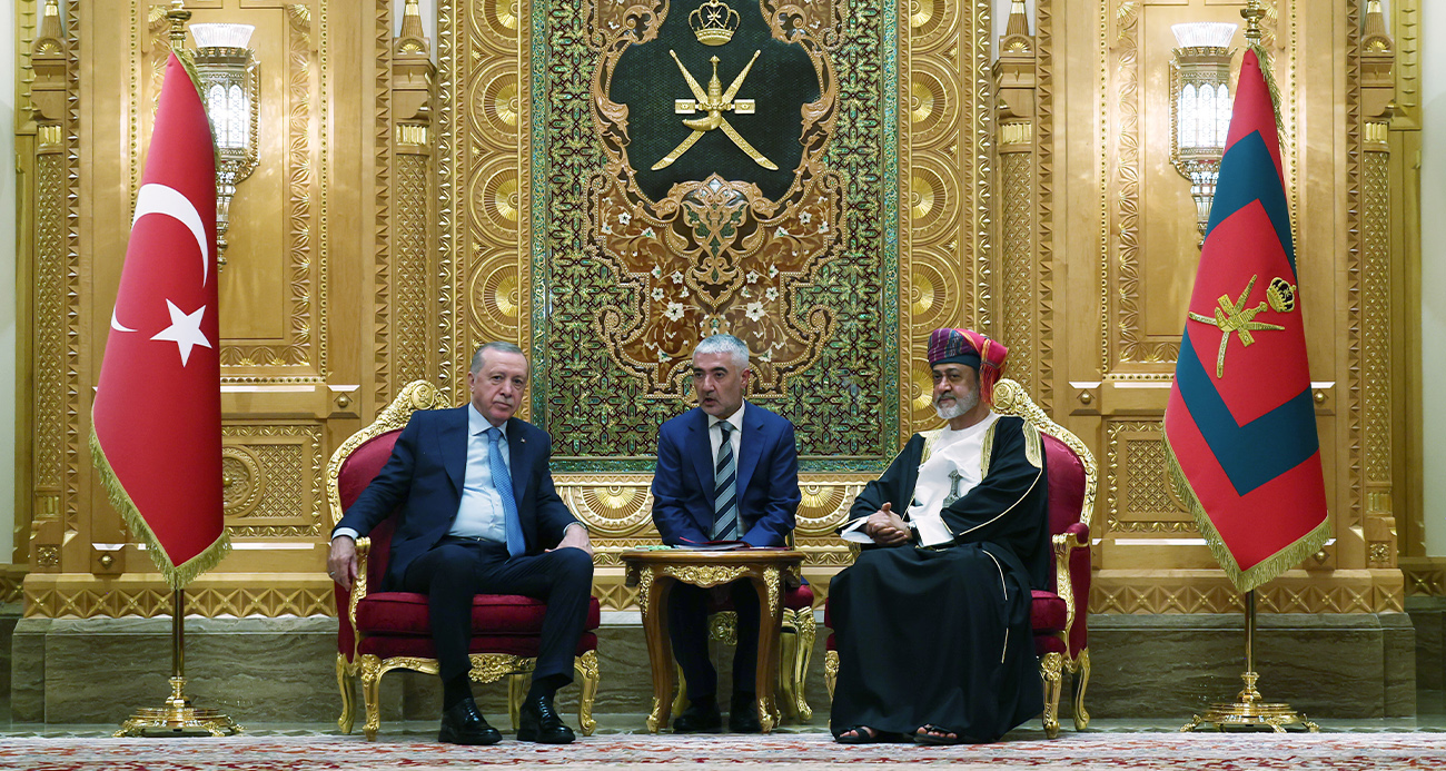 Cumhurbaşkanı Erdoğan, Umman Sultanı ile Görüştü