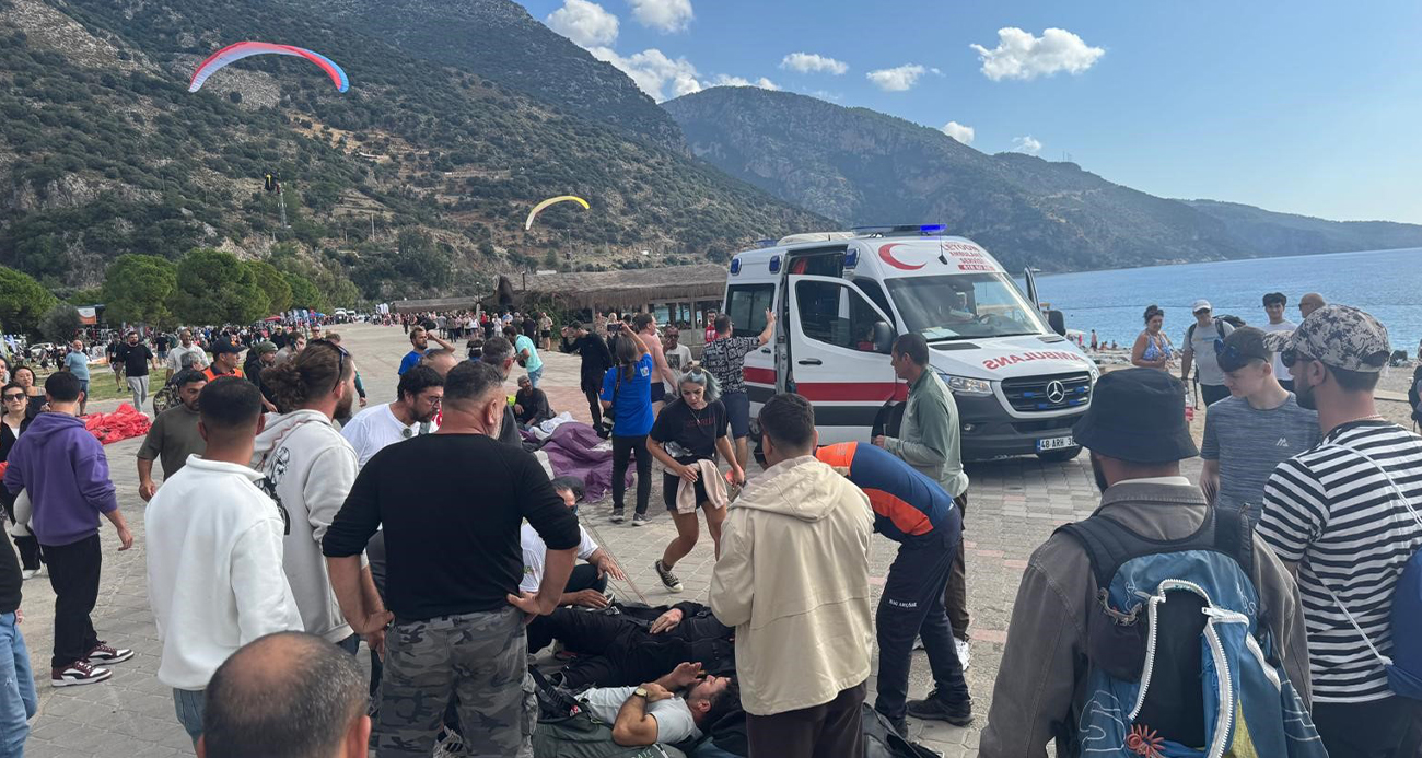 Fethiye’de Yamaç Paraşütü Kazası: 3 Yaralı